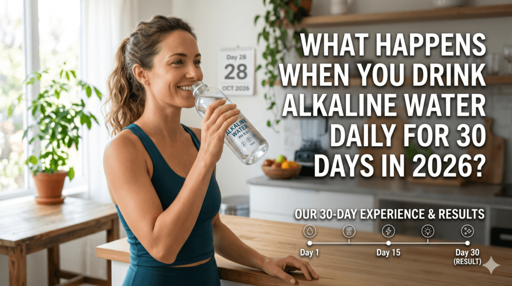 What Happens When You Drink Alkaline Water Daily for 30 Days in 2026? 1 Drink Alkaline Water Daily